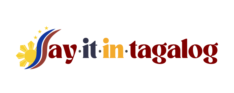Say it in Tagalog